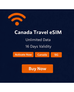 16 Days Unlimited Canada eSIM