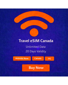 20 Days Unlimited Canada eSIM