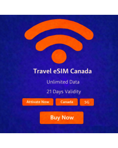 21 Days Unlimited Canada eSIM