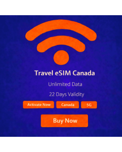 22 Days Unlimited Canada eSIM