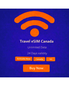 24-Day Unlimited Canada eSIM