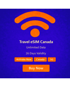 26 Days Unlimited Canada eSIM