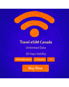 28 Days Unlimited Canada eSIM