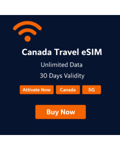 30 Days Unlimited Canada eSIM