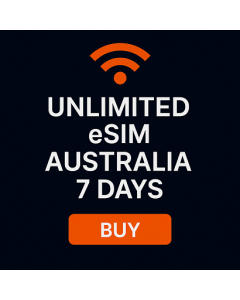 Unlimited eSIM Australia 7 Days