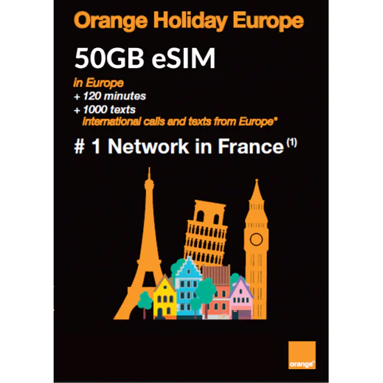 Europa eSIM 50 GB