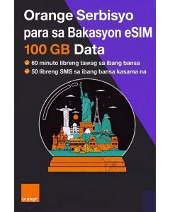 100GB Orange Holiday World eSIM