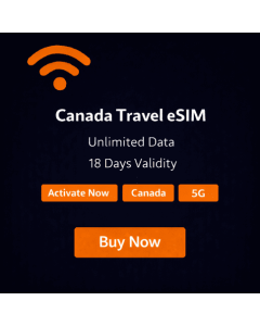 18 Days Unlimited Canada eSIM