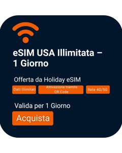Unlimited eSIM USA - 1 Day