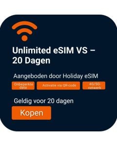 Activeer USA Onbeperkte Data eSIM voor 20 dagen reizen