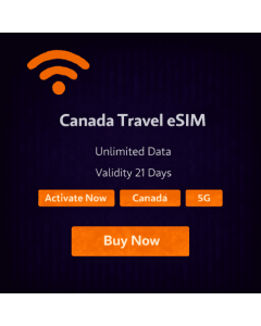 21 Days Unlimited Canada eSIM