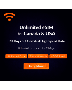 23 Days Unlimited Canada eSIM