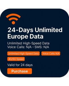 24-Days Unlimited Europe Dataa