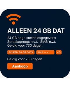 24GB ALLEEN DATA