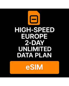 Best Rated Europe Unlimited Data 3-Day eSIM