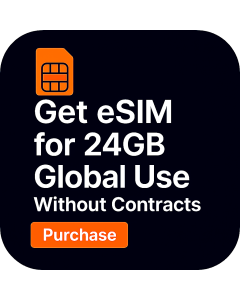 Get eSIM for 24GB Global Use Without Contracts