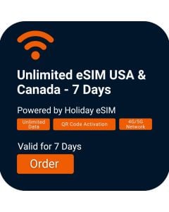 Unlimited USA eSIM - 7 Days.