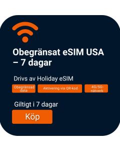 Unlimited USA eSIM - 7 Days.