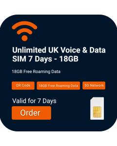 Order Three Mobile SIM: £20 | Unlimited UK Data & Voice | 18GB Roam | 7 Days