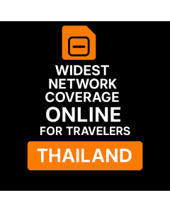 Widest Network Coverage Online Thailand 5GB Data For Travelers 