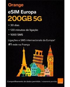 Orange Holiday Europa 200 GB eSIM
