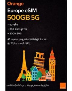 Orange Holiday 500GB European eSIM
