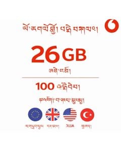 ཝོ་ཌ་ཕོན་འགྲུལ་བཞུད་ XL eSIM