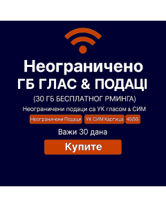 Three Mobile (AIO35) УК и роминг СИМ картица – Неограничени позиви и поруке у Великој Британији