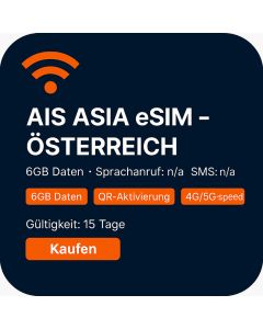 AIS ASIA eSIM - AUSTRIA