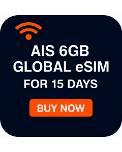 AIS 6GB Global eSIM for 15 Days