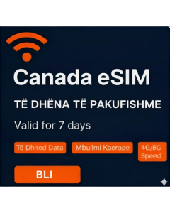 eSIM Kanada Pa Kufizime 7 Ditë
