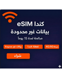 Unlimited Canada eSIM 15 days