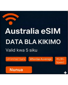 Australia Unlimited Data eSIM – 5 Days | Fast 4G/5G Nationwide