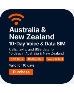 Australia and New Zealand 10-Day Voice/Data SIM