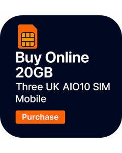 Buy Online 2OGB Three UK AIO10 SIM Mobile