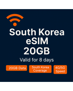 Best 20GB eSIM South Korea