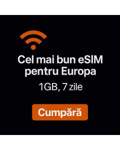Cel mai bun eSIM pentru Europa unu gigabyte șapte zile