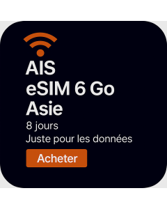 AIS eSIM 6 Go Asie