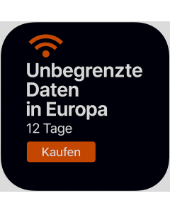 UNBEGRENZTE DATEN IN EUROPA – 12 TAGE