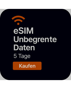 UNBEGRENZTE DATEN IN EUROPA – 5 TAGE