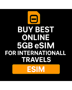 Buy Best Online 5GB eSIM for International Travels