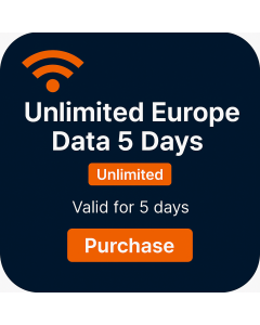 5-Days Unlimited Europe Data