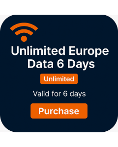 6 Days Unlimited Europe Data