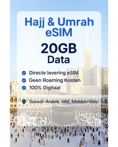 20 GB wereldwijde Orange Holiday eSIM