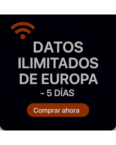 DATOS ILIMITADOS DE EUROPA - 5 DÍAS