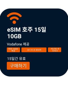 Activate eSIM – Vodafone Australia – 15 Days 10GB for Australia Travel