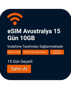 Activate eSIM – Vodafone Australia – 15 Days 10GB for Australia Travel