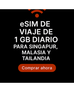 1GB Daily Travel SIM for Singapore Malaysia Thailand 8 Days