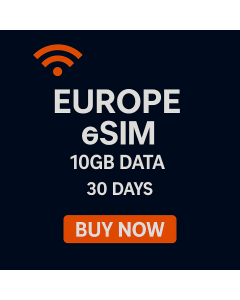 eSIM EUROPE 10GB - 30 DAY