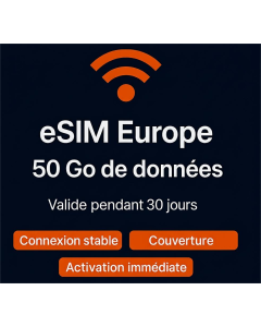 Cinquante GB European eSIM
